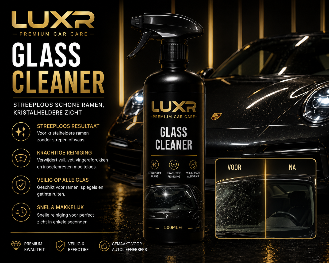 LUXR GLASS CLEANER