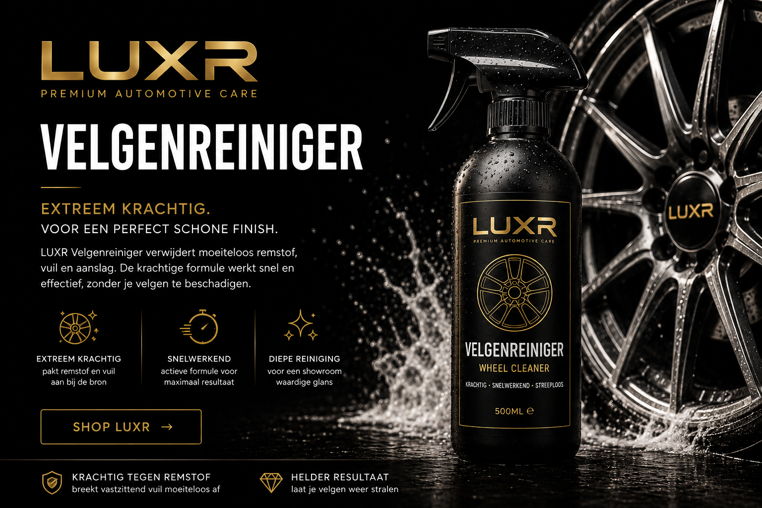LUXR WHEEL CLEANER