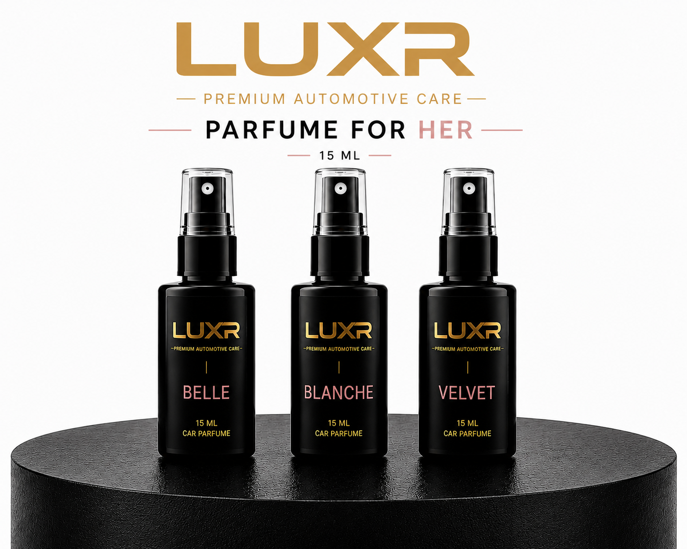 LUXR PARFUME FOR HER 3 X 15 ML